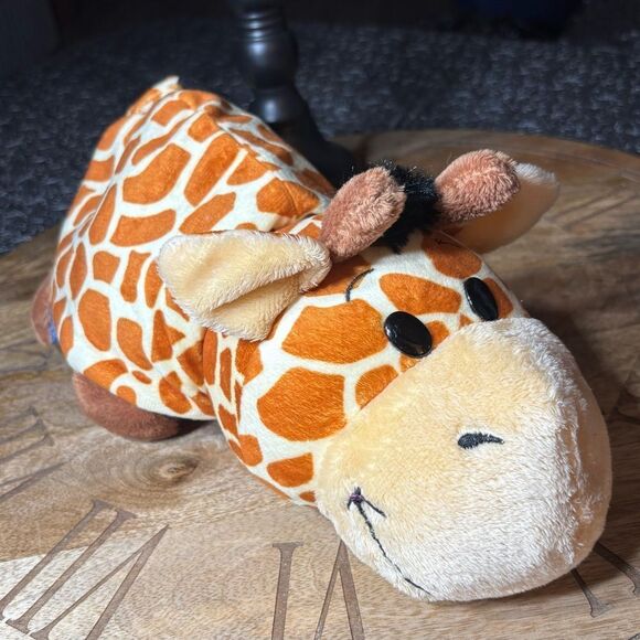 11” Flip-A-Zoo Geo Giraffe Ava Hippo Stuffed Animal
Plush Toy Reversible Sequins - Picture 14 of 16
